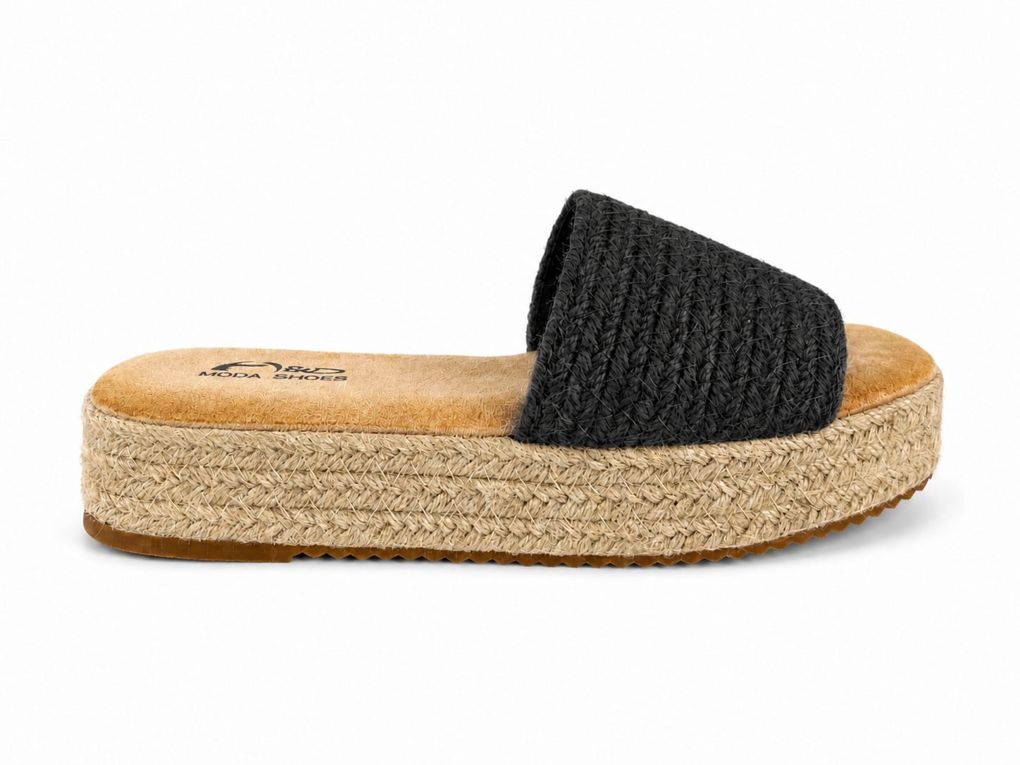 Sandalias de plataforma estilo esparto para mujer｜Cómodas, ligeras y antideslizantes｜Perfectas para verano