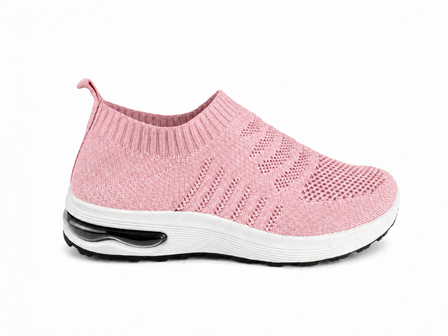 Zapatillas deportivas sin cordones para mujer | Tejido transpirable y suela ligera | Cómodas para caminar y uso diario