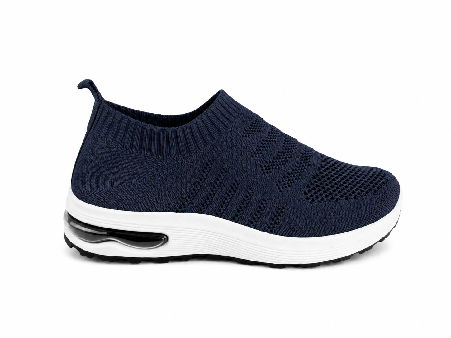 Zapatillas deportivas sin cordones para mujer | Tejido transpirable y suela ligera | Cómodas para caminar y uso diario