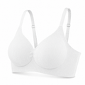 PACK 2 Leticia Sujetador sin aros para mujer, tejido canalé suave, copas moldeadas, tirantes ajustables y soporte cómodo para uso diario